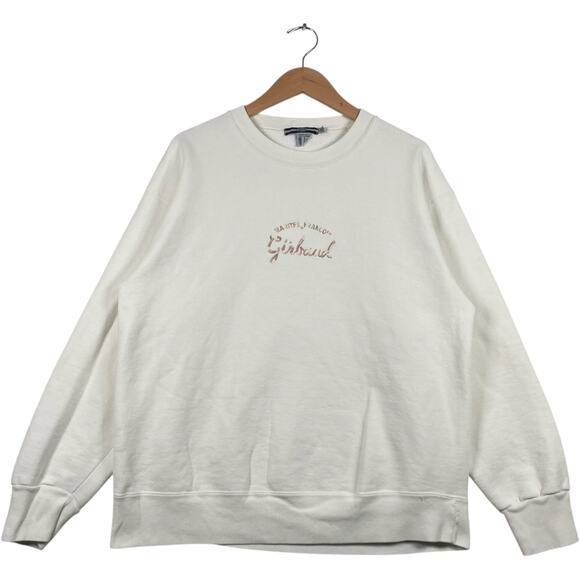 Vintage Marithe Francois Girbaud Chest Logo Crewneck M - Picture 1 of 7